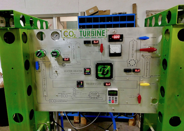 Cavgenx CO2 Turbine Test Cart